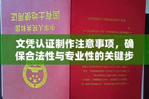 平陆文凭认证制作注意事项，确保合法性与专业性的关键步骤