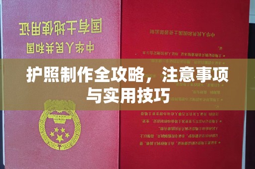 平陆护照制作全攻略，注意事项与实用技巧