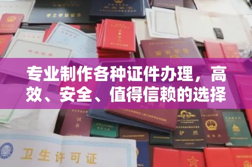 平陆专业制作各种证件办理，高效、安全、值得信赖的选择