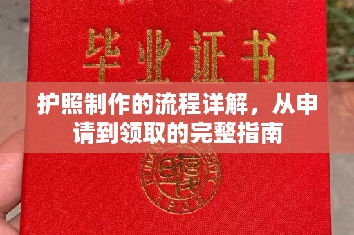 平陆护照制作的流程详解，从申请到领取的完整指南