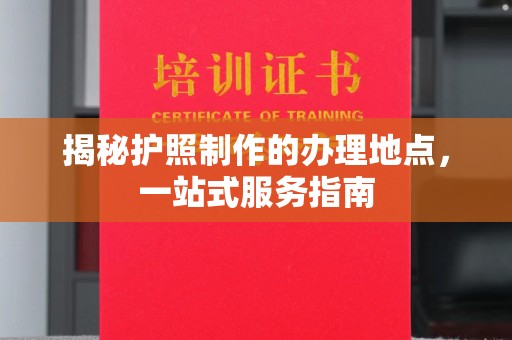 平陆揭秘护照制作的办理地点，一站式服务指南