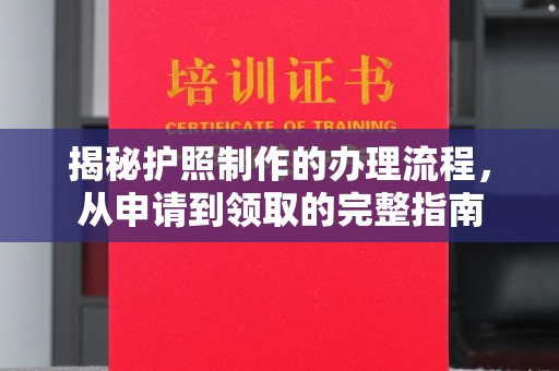 平陆揭秘护照制作的办理流程，从申请到领取的完整指南