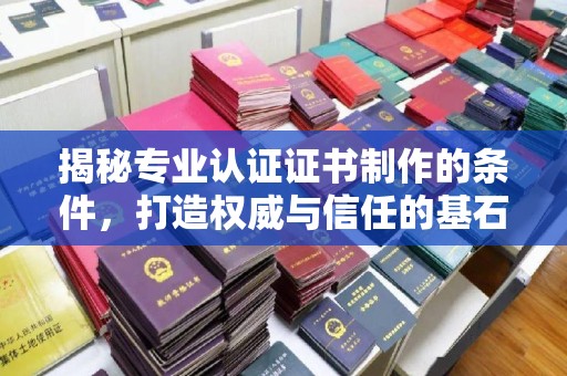 平陆揭秘专业认证证书制作的条件，打造权威与信任的基石