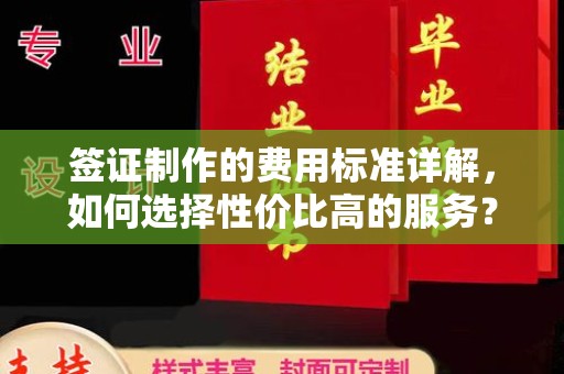 平陆签证制作的费用标准详解，如何选择性价比高的服务？