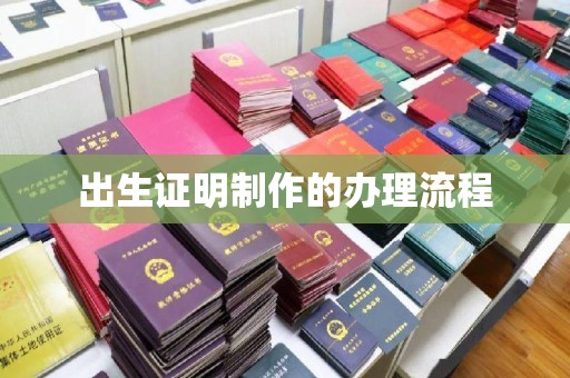 平陆出生证明制作的办理流程