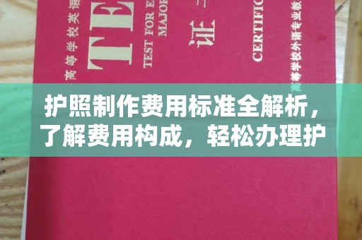 平陆护照制作费用标准全解析，了解费用构成，轻松办理护照